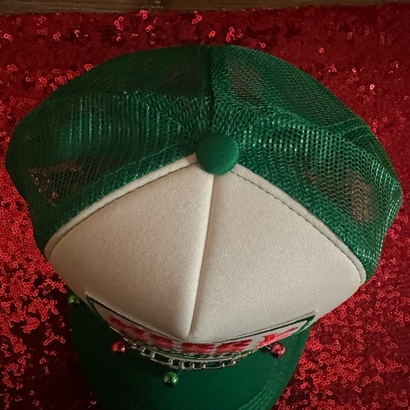 Custom Merry Christmas Trucker Hat - Picture 4 of 5